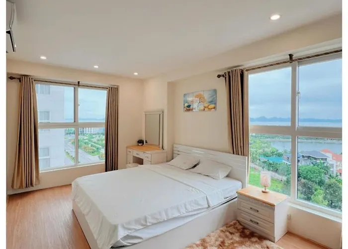 Chuoi Ho 3 Phong Ngu Day Du Tien Nghi - Trung Tam Bai Chay - Gan Cho Aparthotel Ha Long
